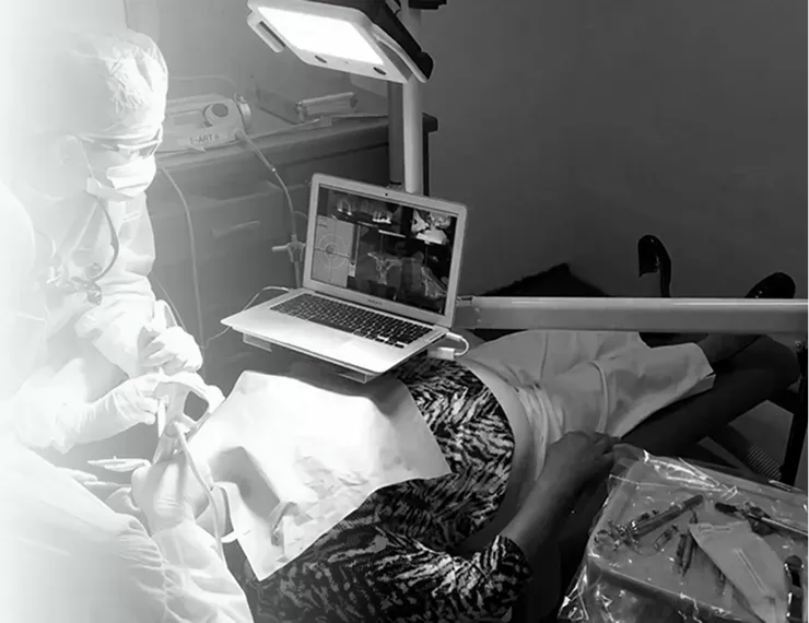 Guía dinámica de cirugía